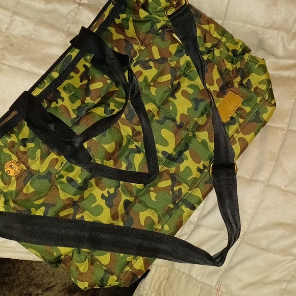 Focused Space camouflage tote/messager bag - Picture 7 of 12